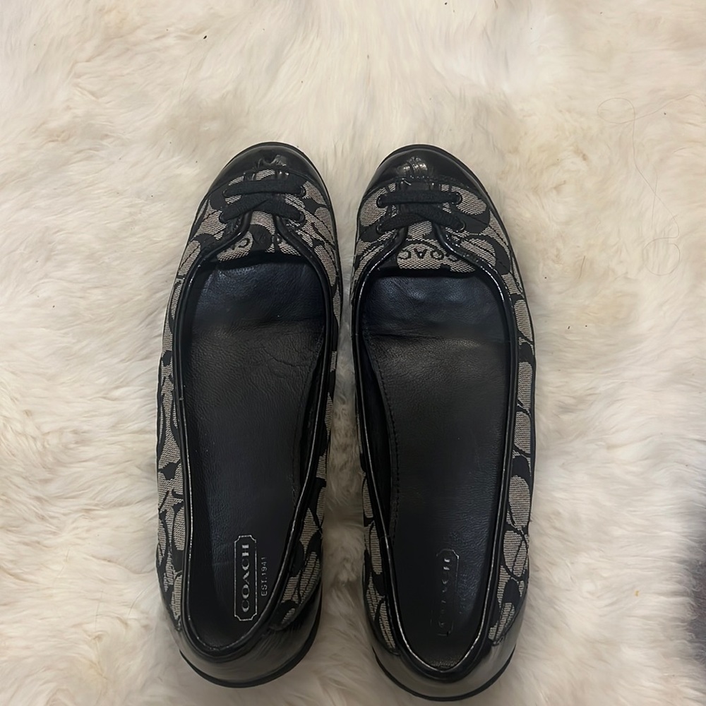 Coach Ballet Flats Size 10 Fit Narrow